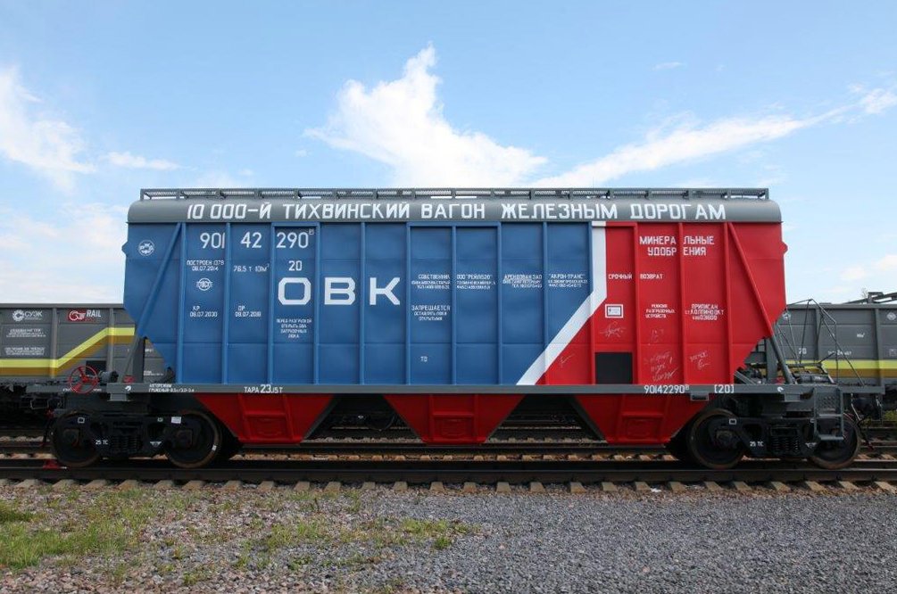 В июне в России продолжился рост железнодорожных перевозок зерна и удобрений