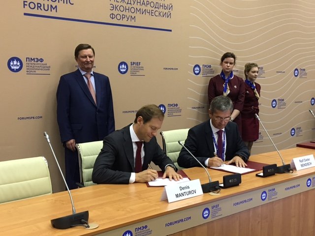 Специнвестконтракт между CLAAS и правительством России подписан в Санкт-Петербурге