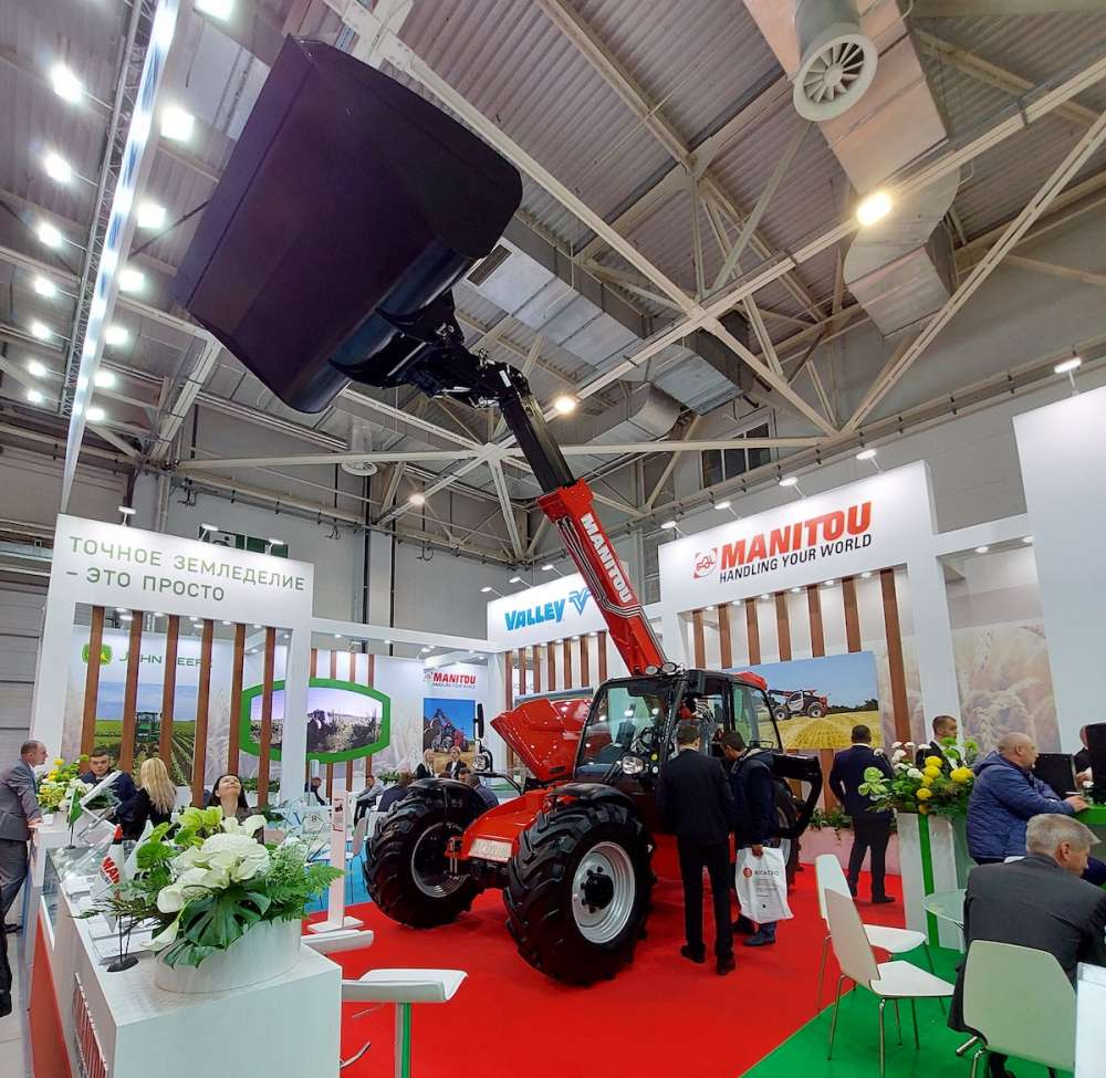 Техника Manitou приняла участие в выставке «ЮГАГРО» в шестнадцатый раз