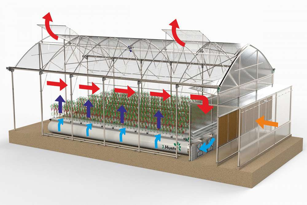 Новая полузакрытая пластиковая теплица будет представлена на выставке Greentech