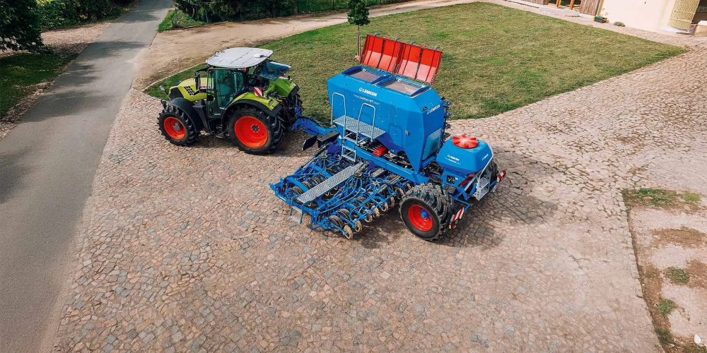 Lemken показала сеялку для технологии нулевой обработки почвы