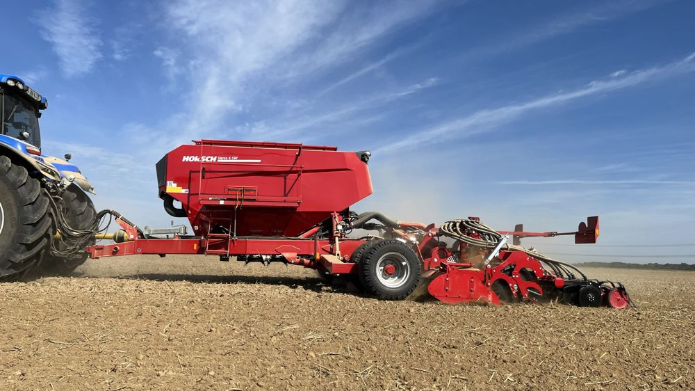 Horsch испытывает новую посевную комбинацию Versa 6 SW