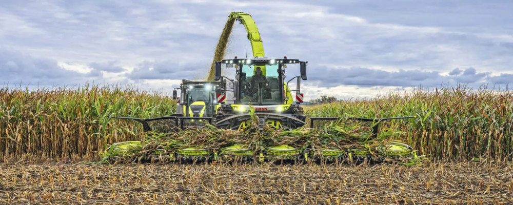 Claas представил новый кормоуборочный комбайн мощностью 1100 л.с.