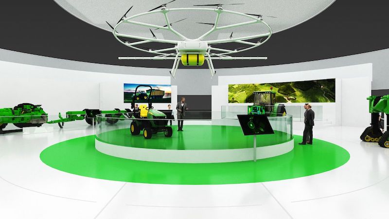John Deere представила секцию «Технологии будущего» на выставке Agritechnica 2019