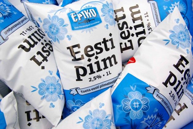 Оборот молочного экспорта Эстонии снизился на 30,5 процентов в 2015 году