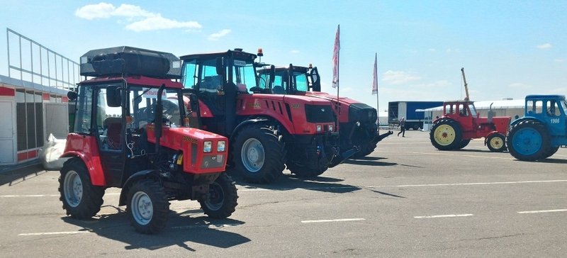Бобруйские тракторы экспонируются на «Белагро-2016»
