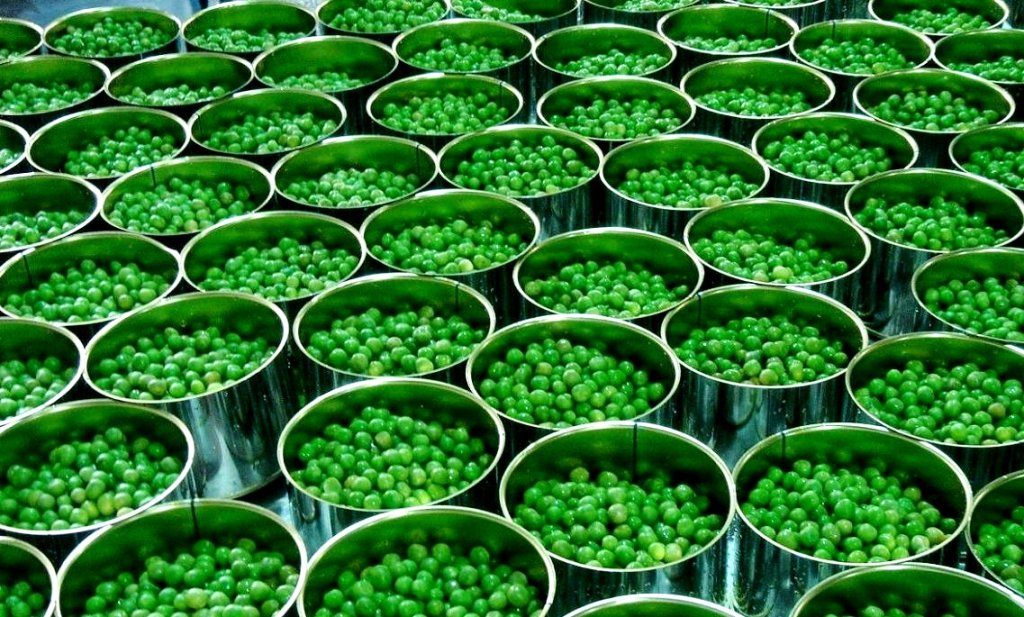 Кубанцы выпустили более 50 миллионов банок зеленого горошка