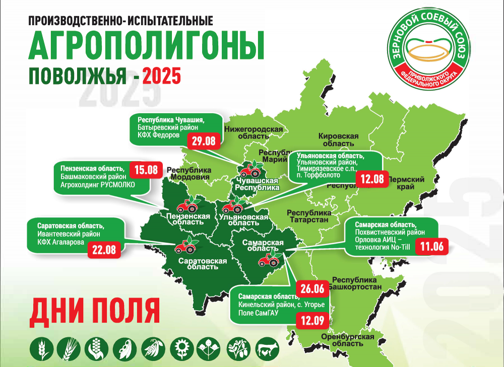 «Аграрный марафон» от Зернового Соевого Союза ПФО